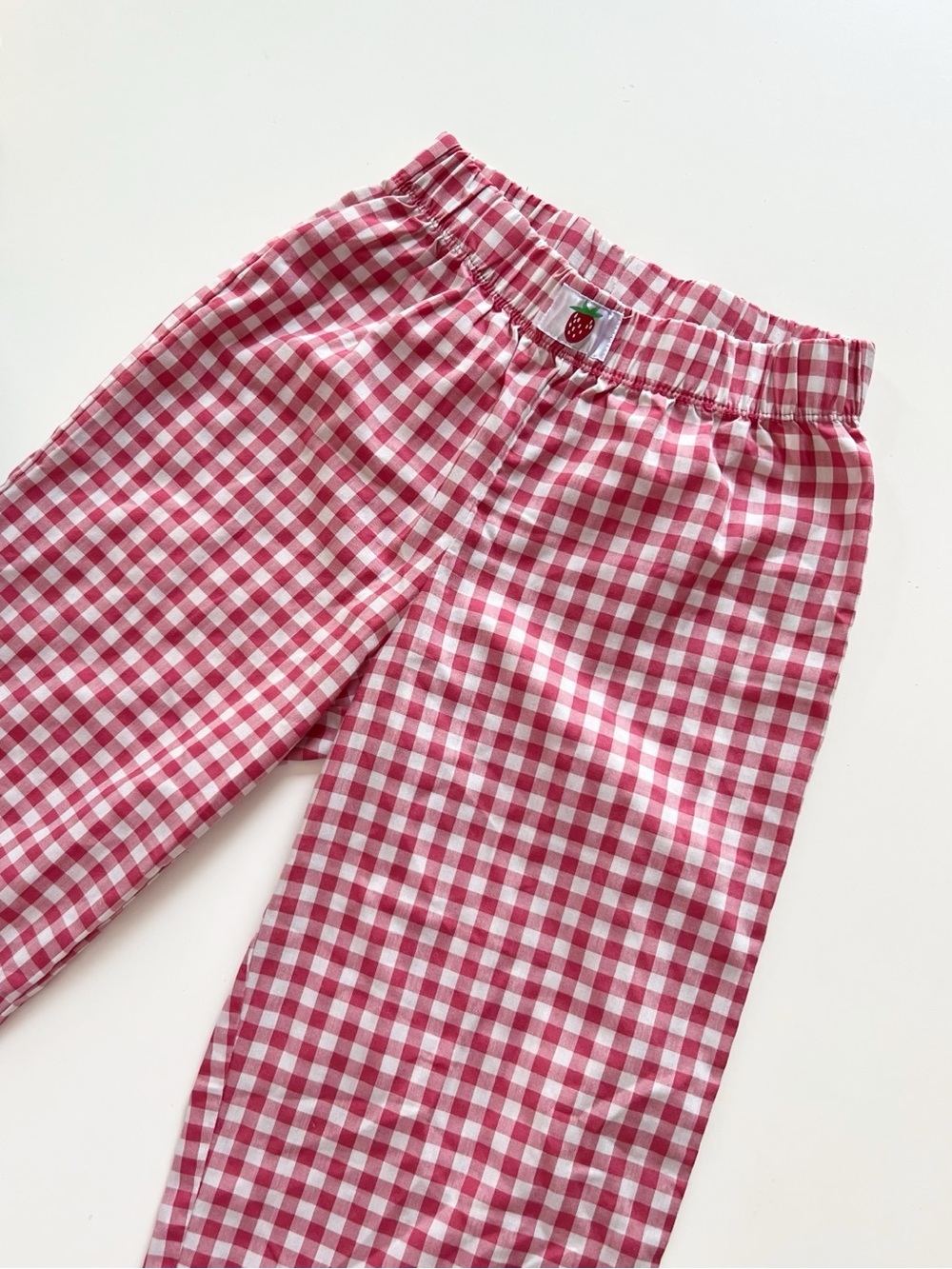Art Class Red Gingham Strawberry Pajama Pants | Size 8